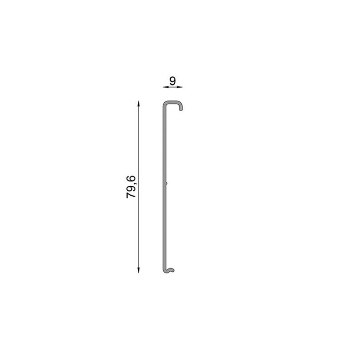 LW35B Tropfkantenclip
