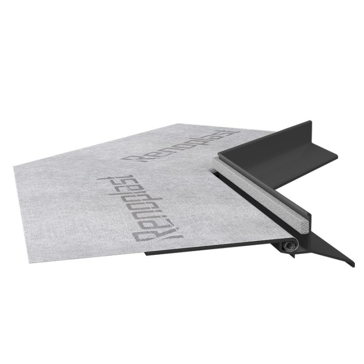 K102 135 Innenecke mit Clever-Tape-Dichtstreifen