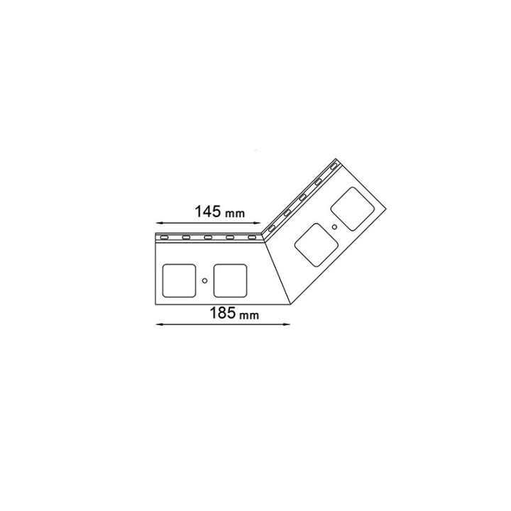K35 135° Innenecke