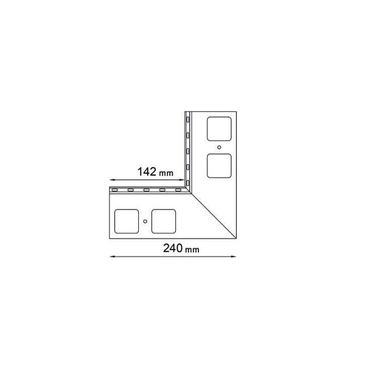 K35 90° Innenecke