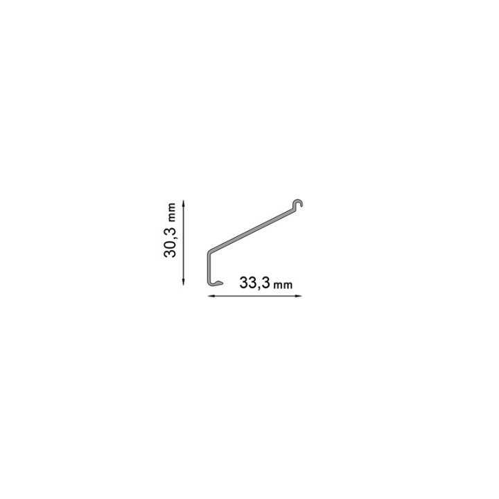 LK10/LK100 und LK10R/LK100R Tropfkantenclip