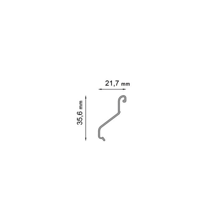 LK30/LK40 Tropfkantenclip