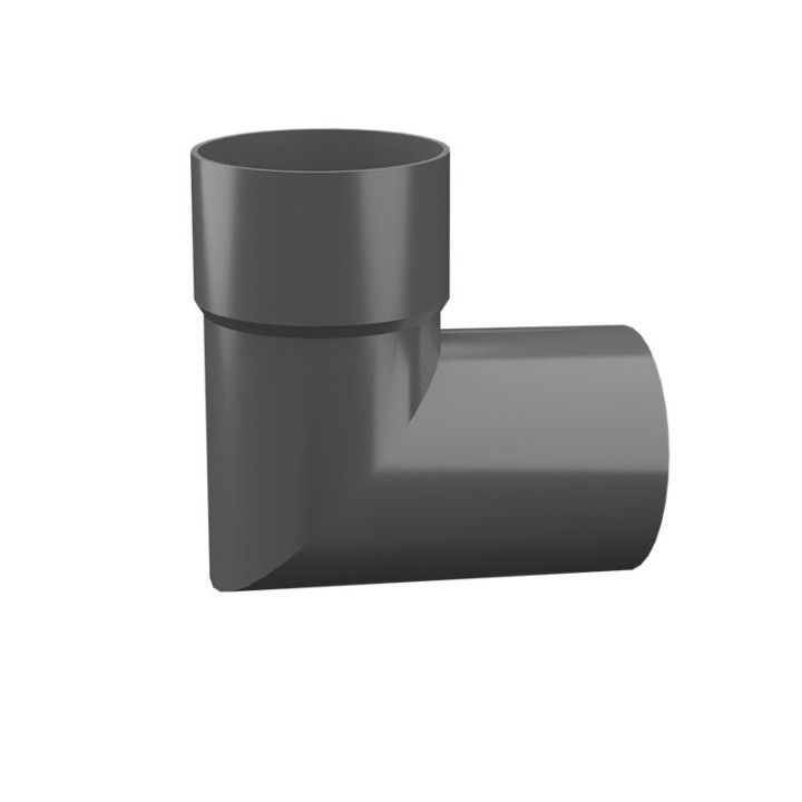 R50 87 40 mm Ø Versatzbogen für Fallrohr