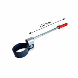 R50 Ø 40 mm Fallrohrschelle mit 12 cm Gewindestift