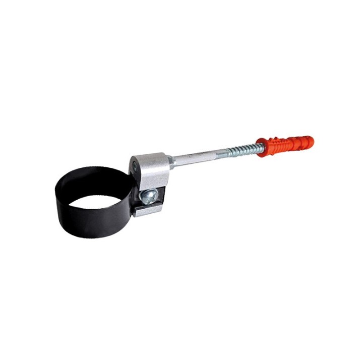 R50 Ø 40 mm Fallrohrschelle mit 12 cm Gewindestift