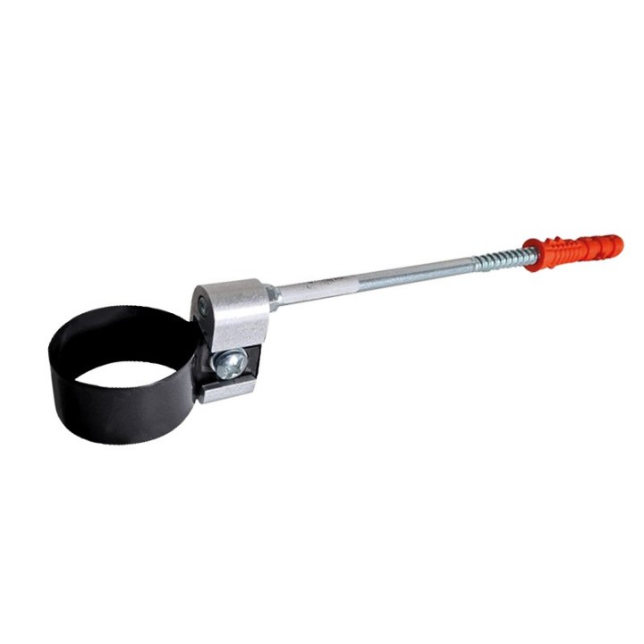 R50 Ø 40 mm Fallrohrschelle mit 25 cm Gewindestift