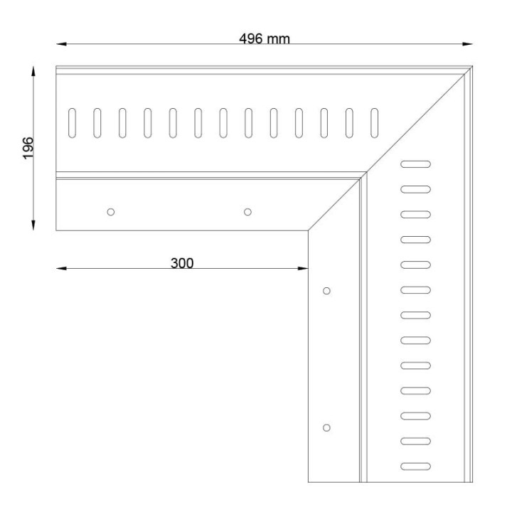 RENODRAIN 90 Außenecke