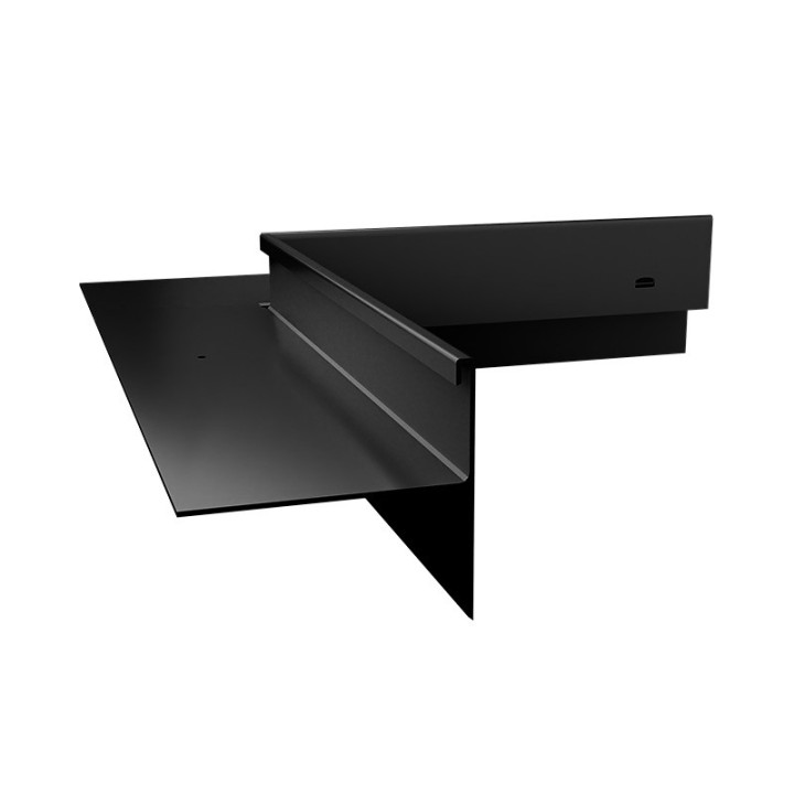 W35 PLUS/W35B 90 Tropfkanten-Adaptereck, rechts, innen