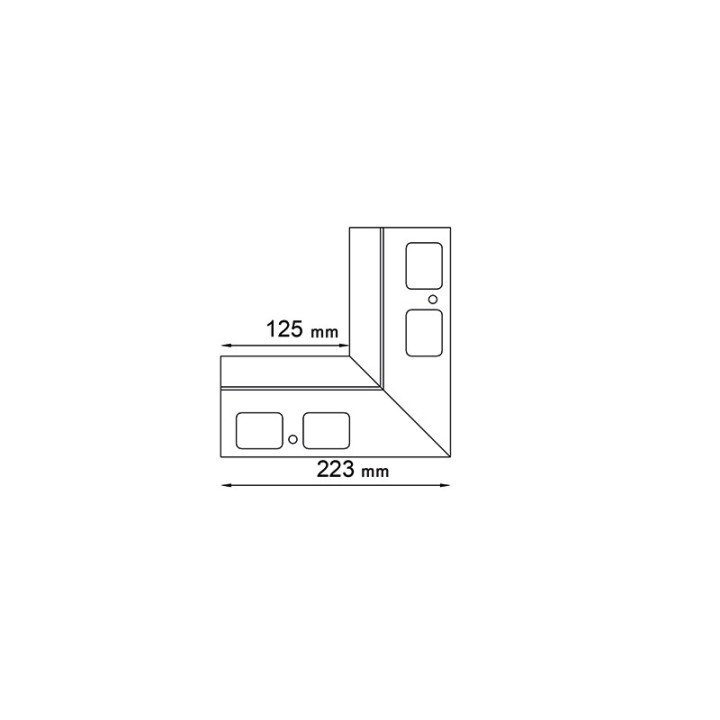 K100 90 Innenecke