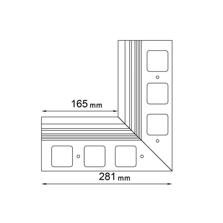 K20 90 Innenecke