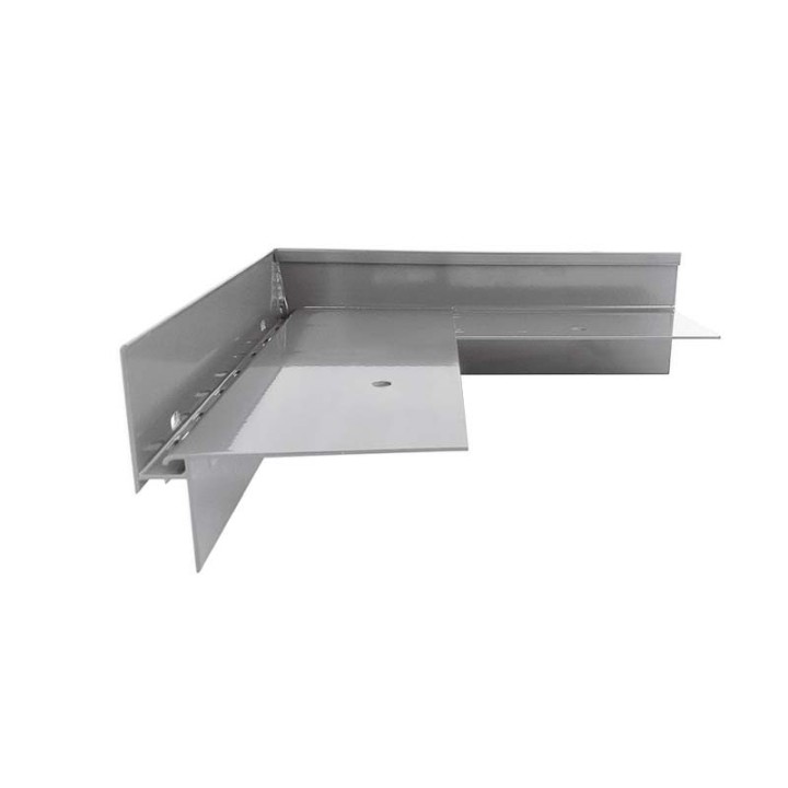 Eckverbinder W35+ zur Verbindung von Profil W35+ mit W35B (Seitenprofil mit Hauptprofil)