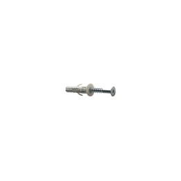 Kunststoffdübel mit 8x40 mm Flachkopfschraube
